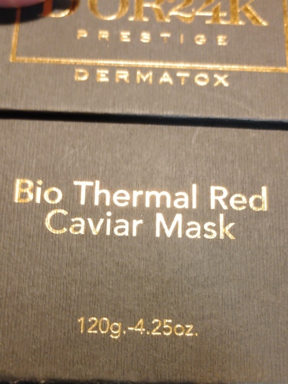 D'or24k Prestige $4k Bio Thermal Red Caviar Mask - Red - Picture 5 of 5